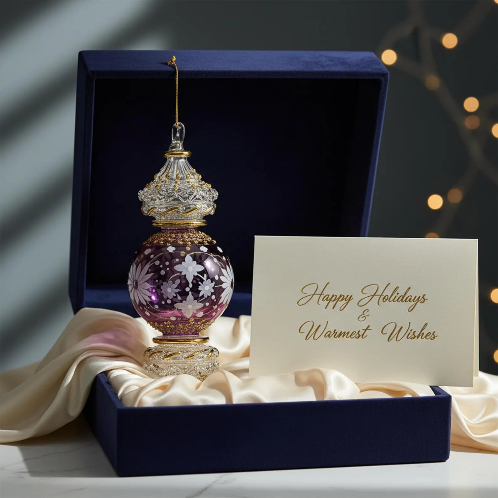 Blown Glass Christmas Ornaments